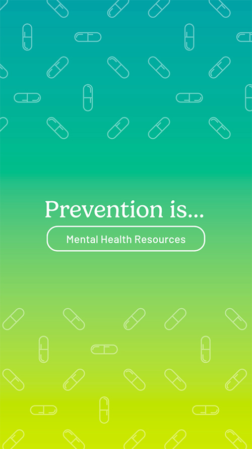 Week 2: "Prevention is..."